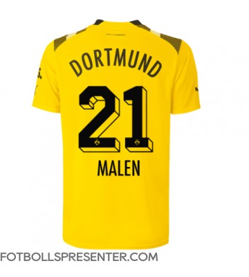 Borussia Dortmund Donyell Malen #21 Tredje Matchtröja 2022-23 Kortärmad